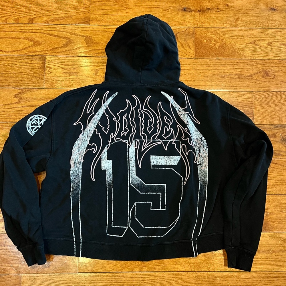 Darc Sport Wolves Racing Black Hoodie Size XL